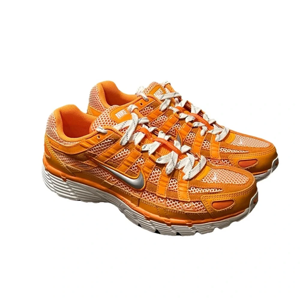 Nike P-6000 Premium Men's Shoes Kumquat Metallic Silver Sz 11 HQ3641 886 “NEW”